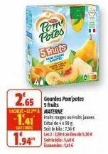 fruits pom'potes