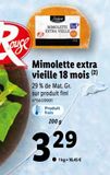 Mimolette extra vieille 18 mois offre à 3,29€ sur Lidl
