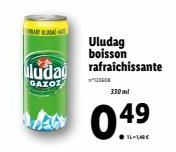 ludağ  GAZOZ  Uludag boisson rafraichissante  123606  330ml  MAGY 04⁹ 