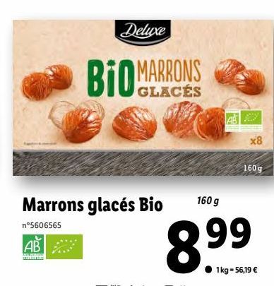 marrons glacés Bio