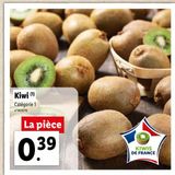 Kiwis offre à 0,39€ sur Lidl