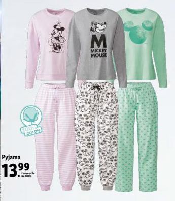 100% COTON  Pyjama  13.99  M  MICKEY MOUSE 
