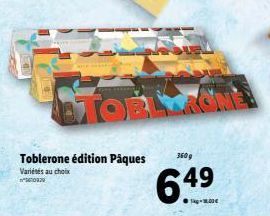 Pâques Toblerone