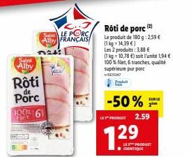 rôti de porc 