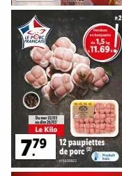 paupiettes de porc 