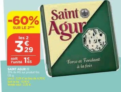 fondant saint agur