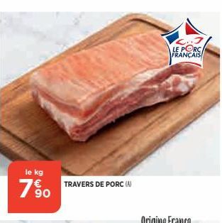 travers de porc 