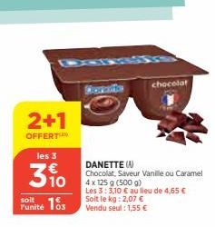 chocolat Danette