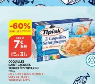 coquilles Saint-Jacques Tipiak