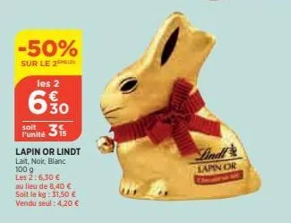 lapin lindt