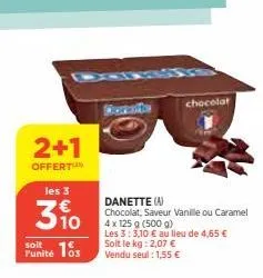 chocolat danette