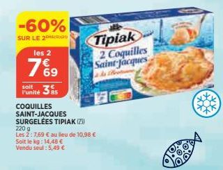 coquilles Saint-Jacques Tipiak