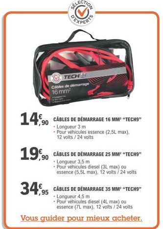 cables de démarrage 3M