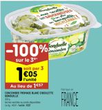 Concombre fromage blanc ciboulette Bonduelle offre à 1,57€ sur Leader Price