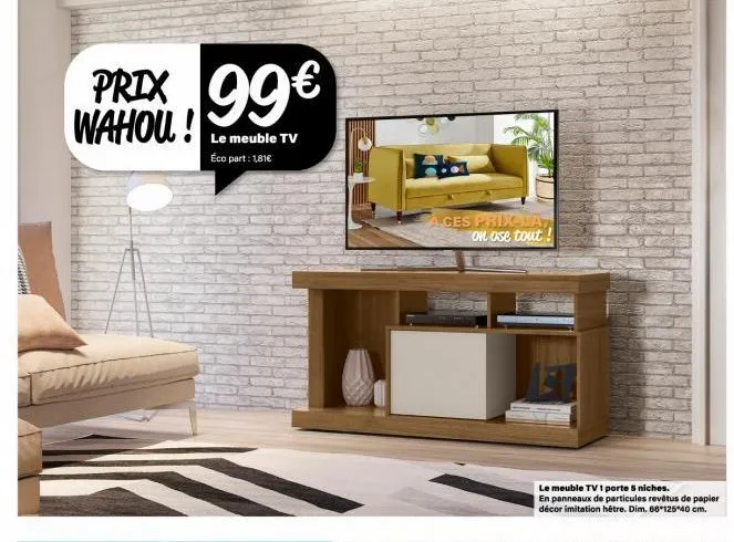 meuble tv lay's