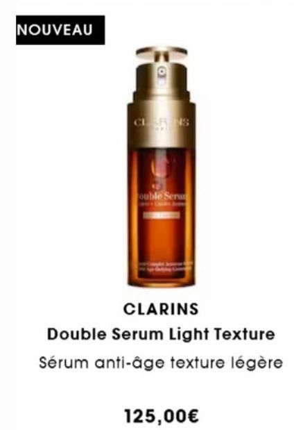 sérum Clarins