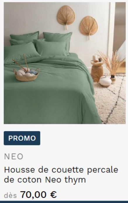 housse de couette Promo