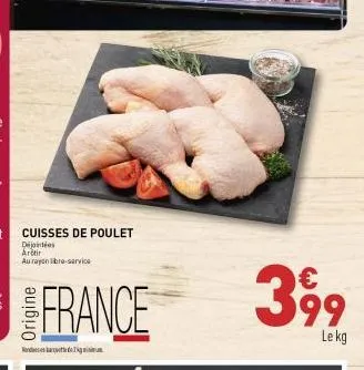 cuisses de poulet 