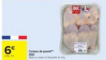 cuisses de poulet 