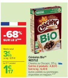 céréales bio Chocapic