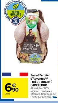 poulet fermier Carrefour