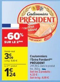 fondant Président