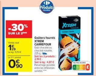 chocolat Carrefour