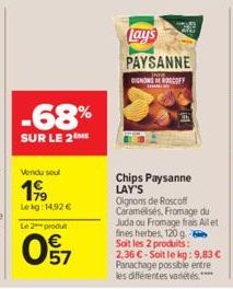 fromage frais Lay's