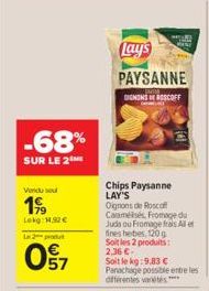 fromage frais Lay's