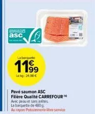 saumon carrefour