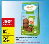MINI POUSSINS AU CHOCOLAT AU LAIT LINDT offre à 5,69€ sur Carrefour Market