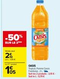 OASIS offre à 2,1€ sur Carrefour Market