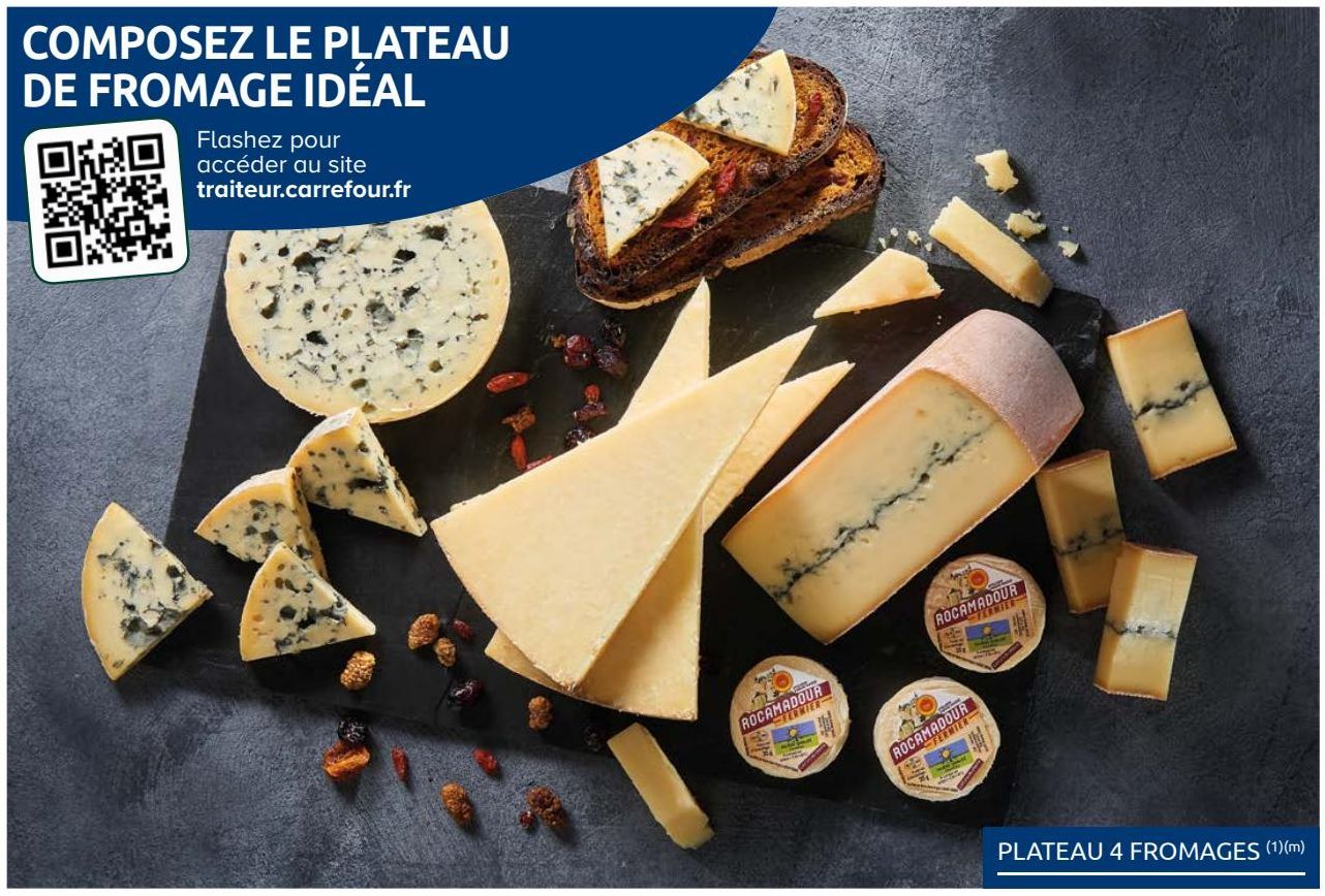 PLATEAU 4 FROMAGES