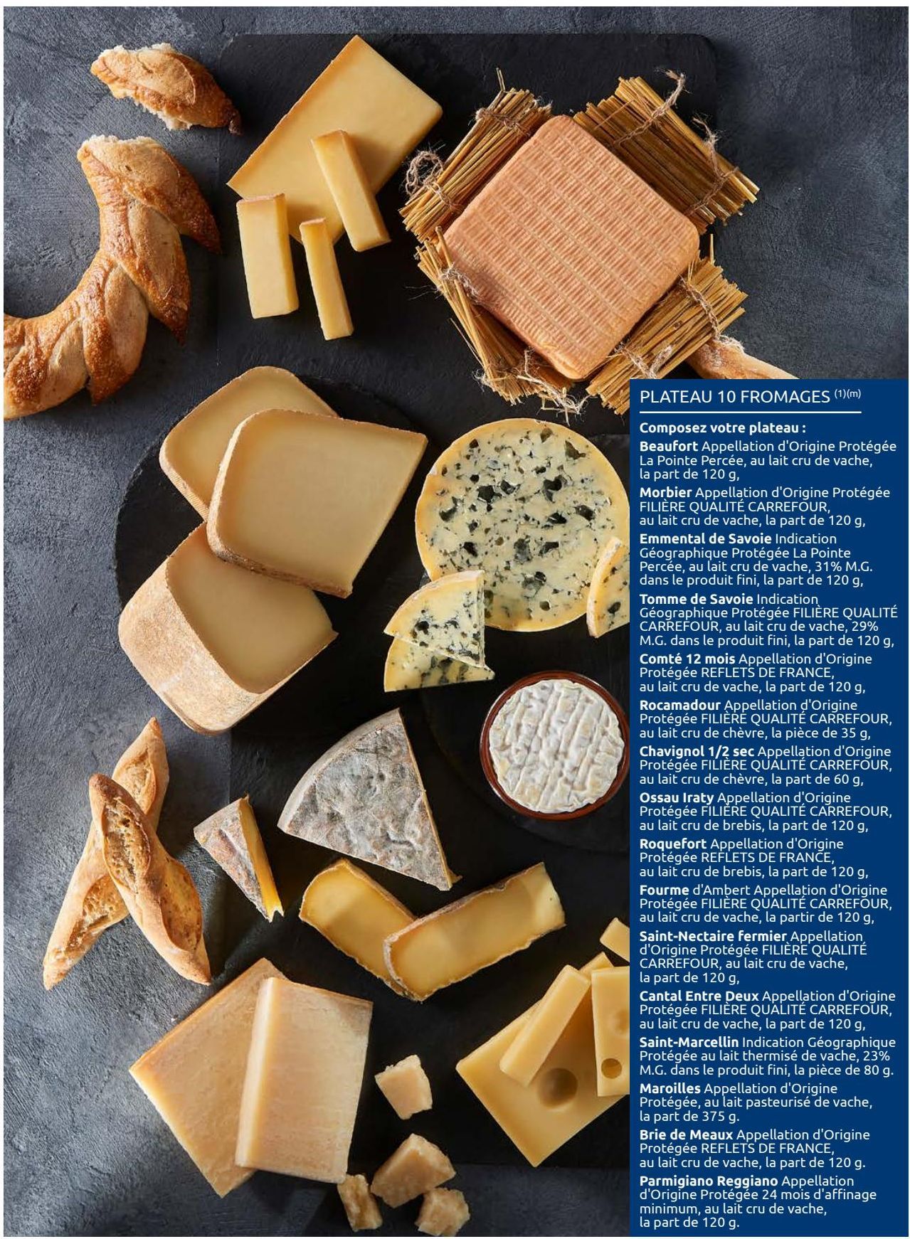 PLATEAU 10 FROMAGES