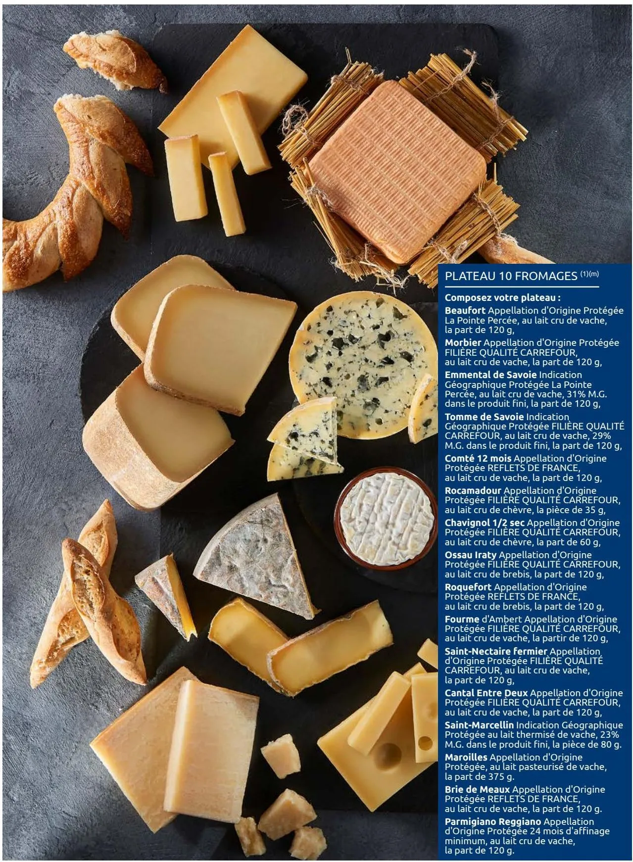 plateau 10 fromages