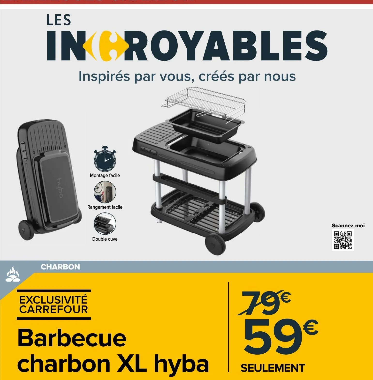 barbecue charbon hyba xl1