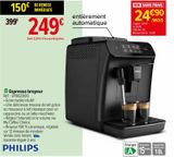 Espresso broyeur Philips offre à 249€ sur Carrefour