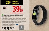 Bracelet connecté Bluetooth Oppo offre à 39,99€ sur Carrefour
