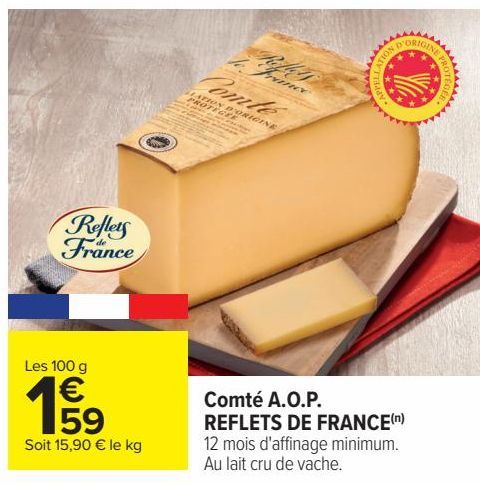 comté aop Reflets de France