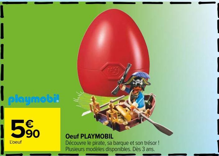 Oeuf Playmobil