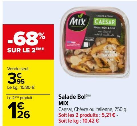 salade bol Mix