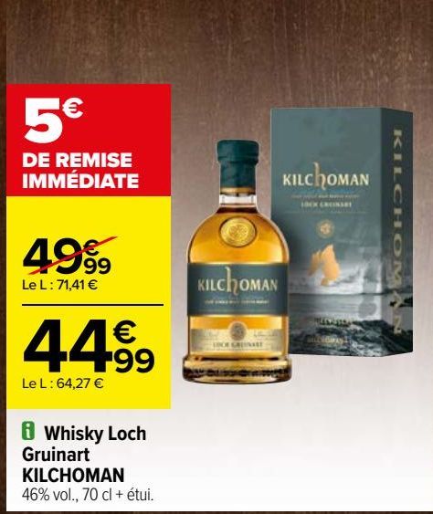 whisky loch Gruinart Kilchoman