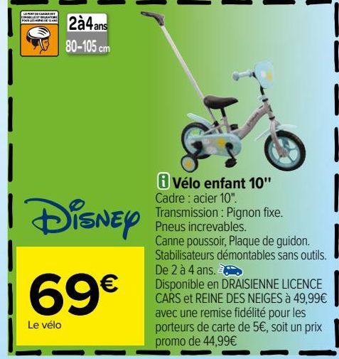 vélo enfant 10"