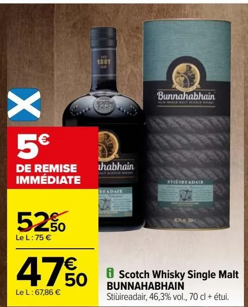 scotch whisky single malt bunnahabhain