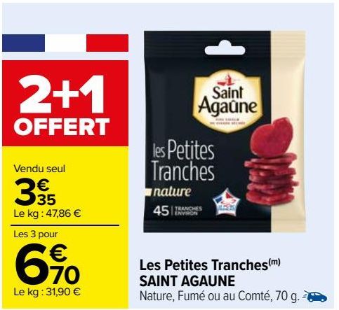 les petites tranches Saint Agaune