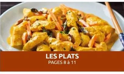 les plats