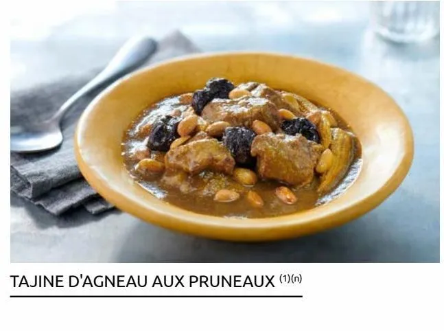 tajine d'agneau aux pruneaux