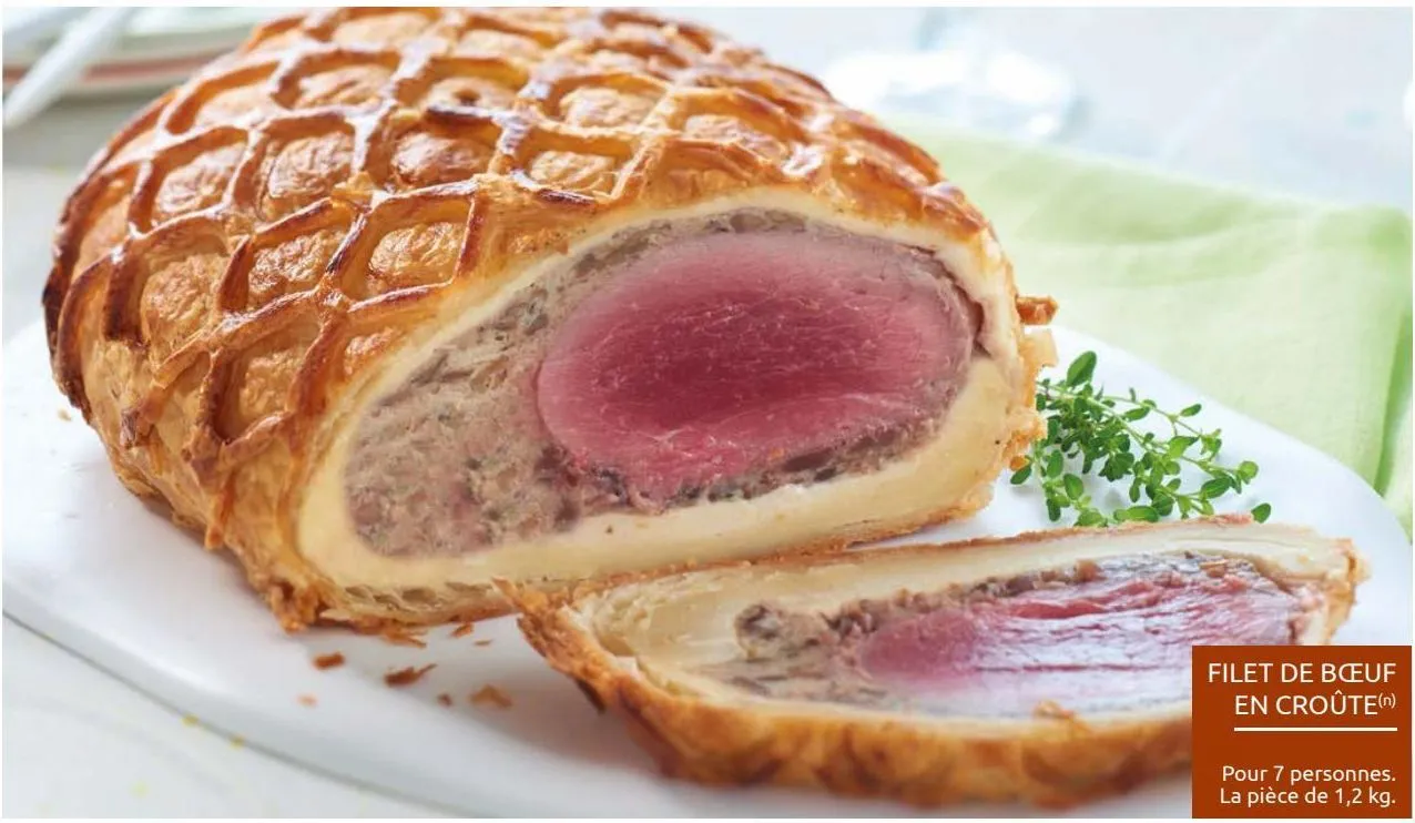 filet de bœuf en croûte