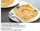 COQUILLE SAINT-JACQUES À LA NORMANDE L'EXCELLENCE offre sur Carrefour