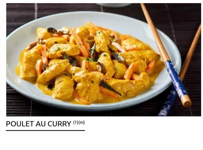 poulet au curry